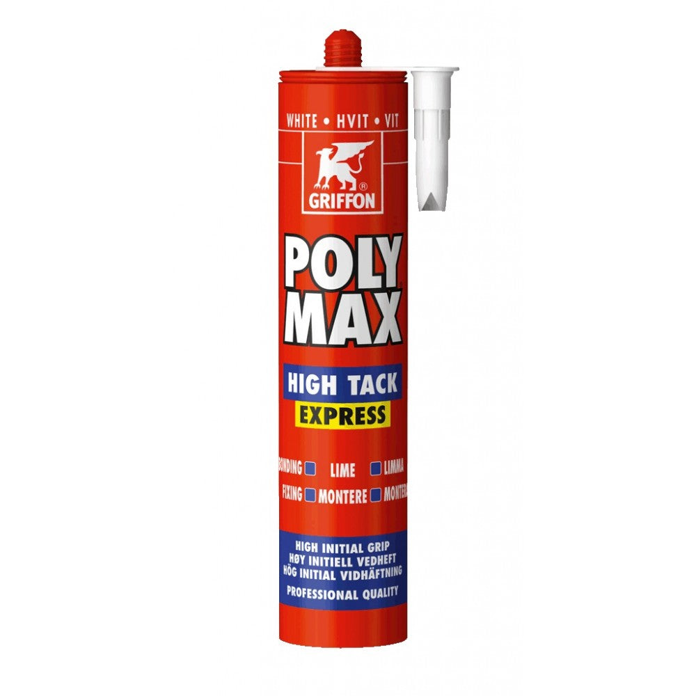 Монтажно мултифункционално лепило POLY MAX HIGH TACK EXPRESS | Griffon