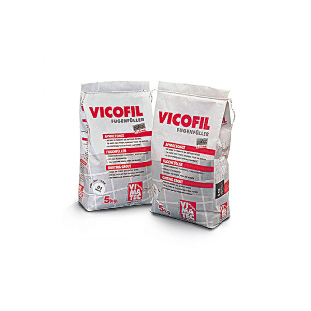 Фугираща смес на циментова основа за стъклокерамика "Vicofil", Vimatec