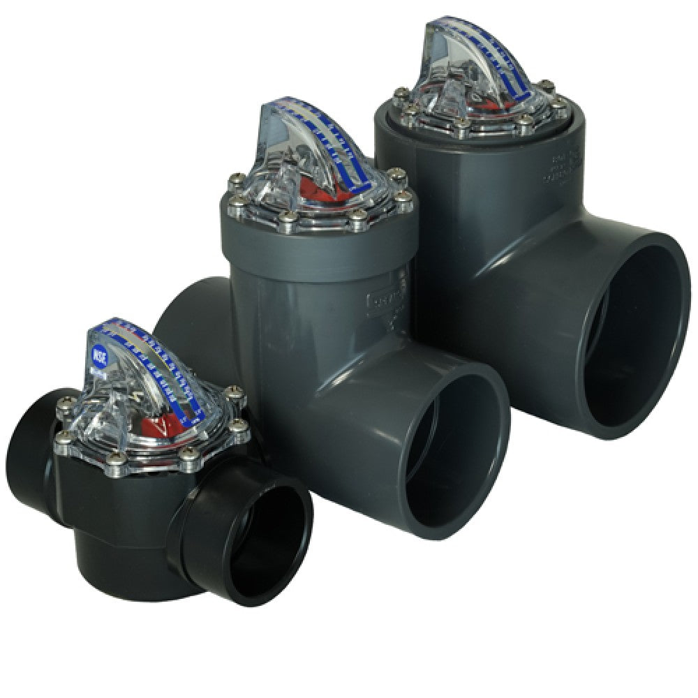 Дебитомер с обратен клапан 3 в 1 FlowVis | Pool Supplies