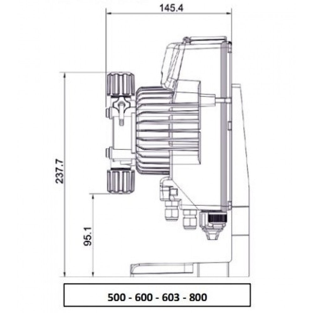 Дозаторна помпа AKL 800 | EU