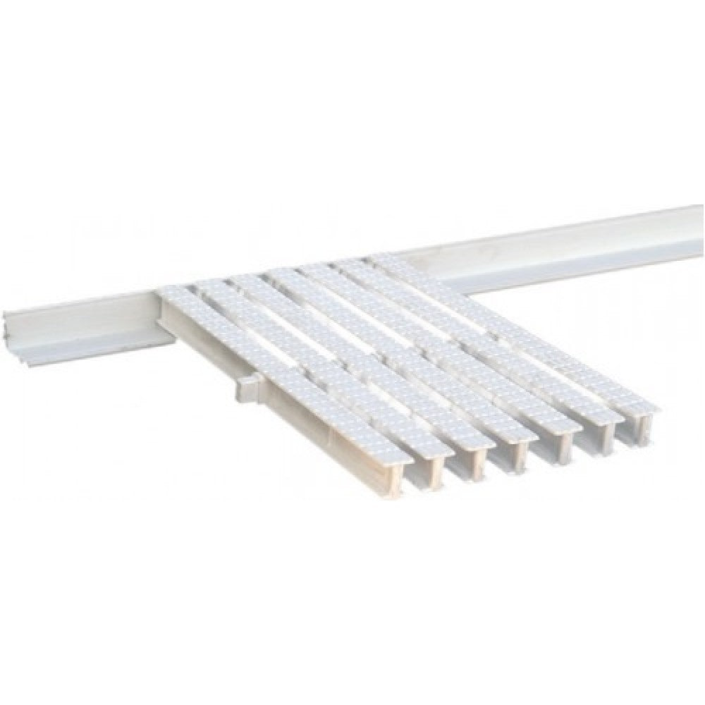 Г-образен PVC профил за поставяне на решетка | Pool Supplies
