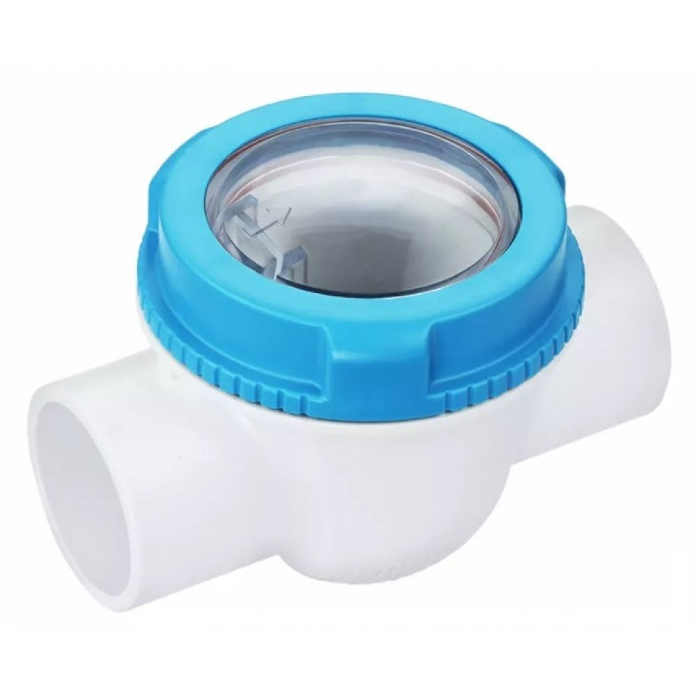 Обратен клапан с ревизьорен отвор и прозрачен капак | Pool Supplies