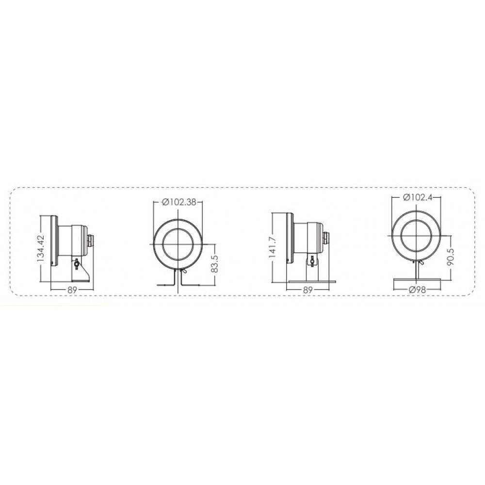 Прожектор за фонтан LED RGB LED-F20А | Emaux