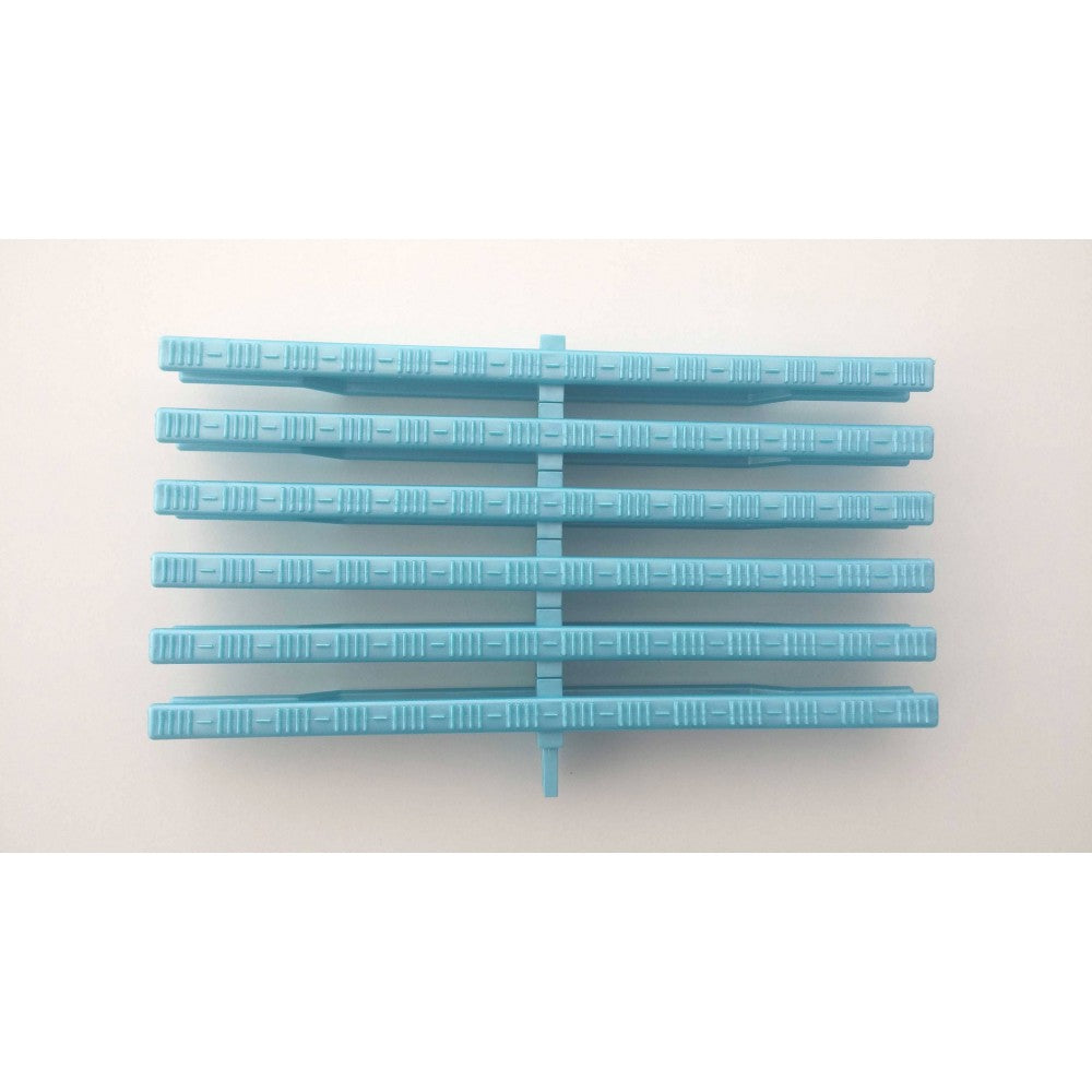 Решетка за басейн с преливник 242мм гъвкава, синя перла | Pool Supplies