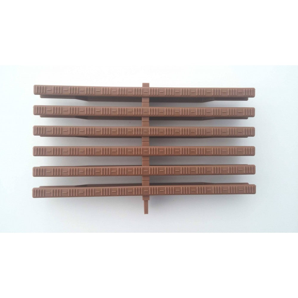 Решетка за басейн с преливник 242мм гъвкава, светлокафява | Pool Supplies