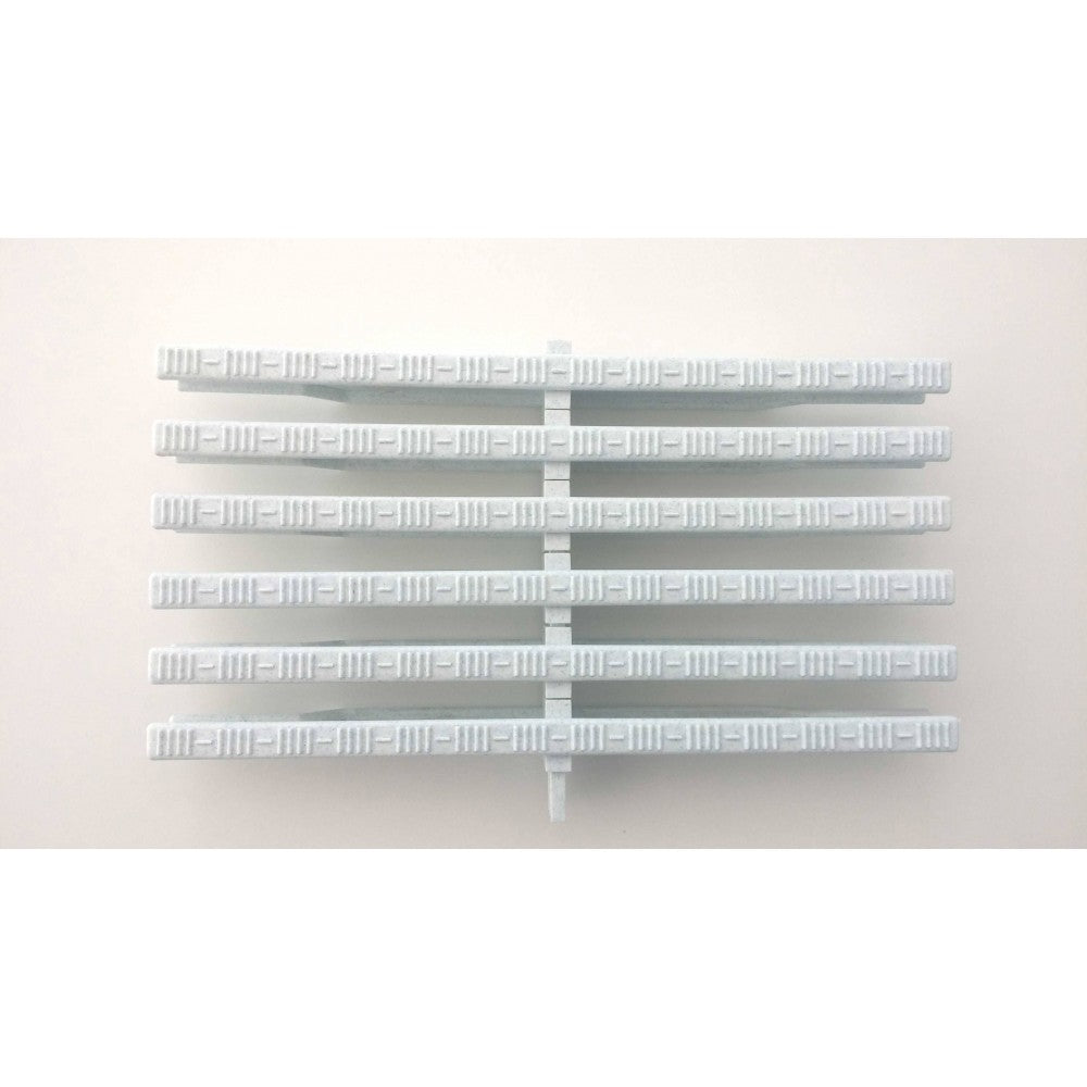 Решетка за басейн с преливник 242мм гъвкава, светлосива | Pool Supplies