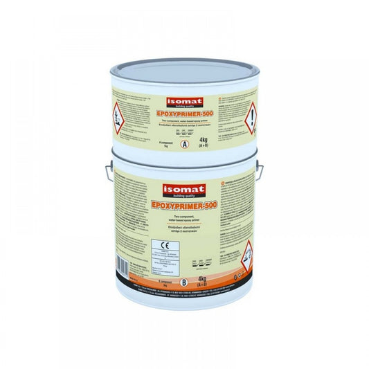 Двукомпонентен епоксиден грунд на водна основа Epoxyprimer 500 | Isomat