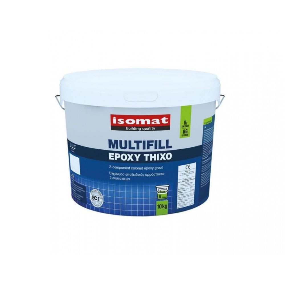 Двукомпонентна епоксидна фугираща смес Multifill Epoxy Thixo 10кг | Isomat
