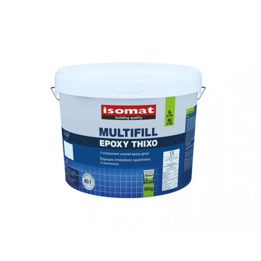 Двукомпонентна епоксидна фугираща смес Multifill Epoxy Thixo 10кг | Isomat