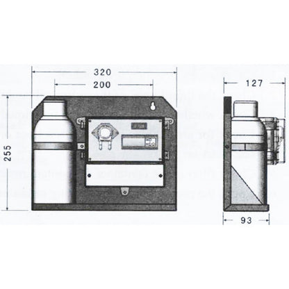 Дозаторна помпа за аромати APS1001 | Spa Supplies