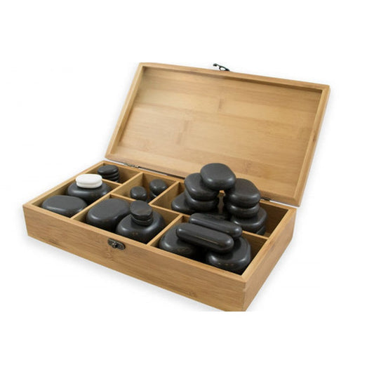 Комплект камъни за масаж от базалт 45бр. | Spa Supplies