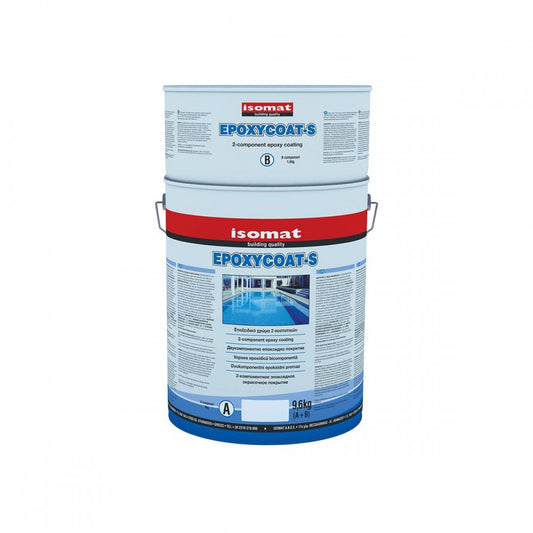Боя за басейн Epoxycoat-S бяла | Isomat
