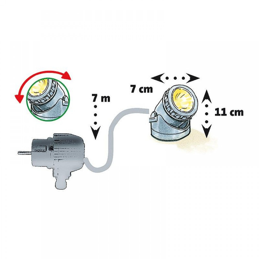 LED Прожектор за фонтан U120-T | EU