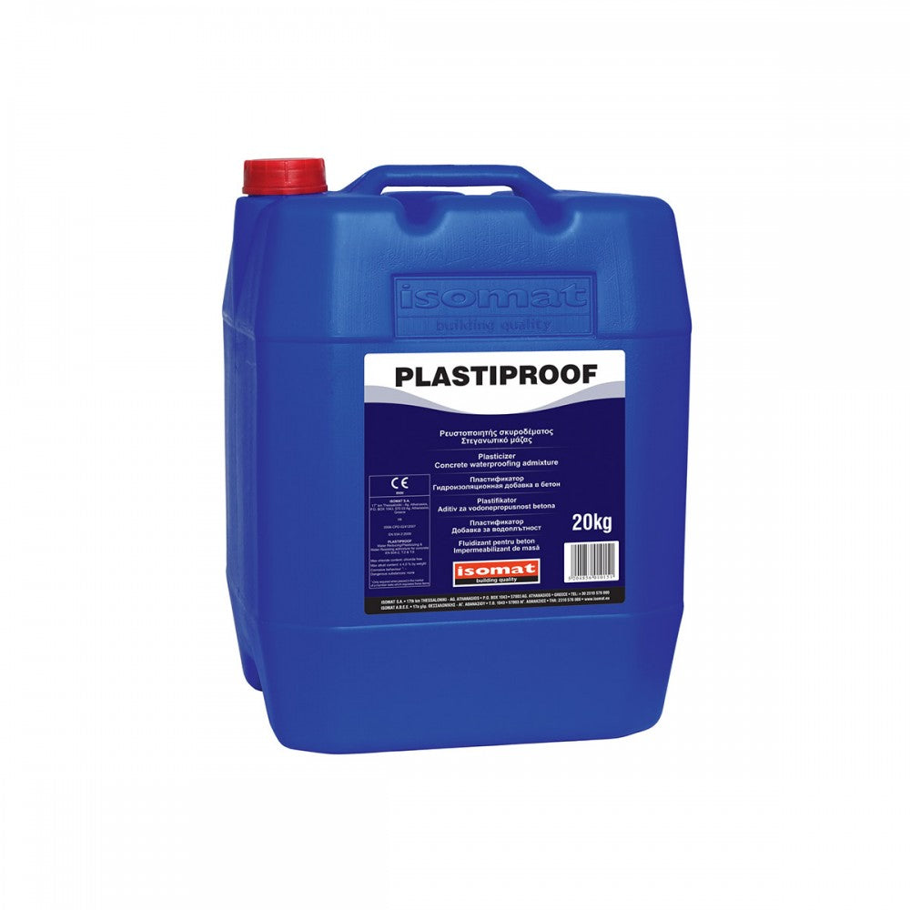 Добавка за водоплътност с пластифициращ ефект за бетон Plastiproof | Isomat