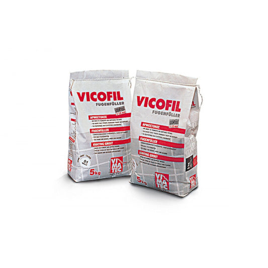Фугираща смес на циментова основа за стъклокерамика "Vicofil", Vimatec