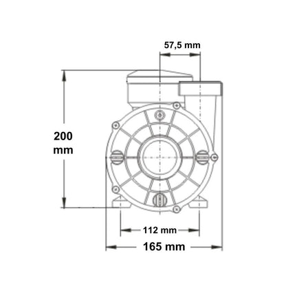 Циркулационна помпа 0.33HP WTC50M | LX