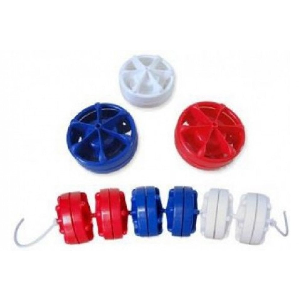 Плувен коридор усилен 25м и дискове 15см | Pool Supplies