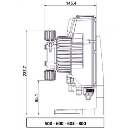 Дозаторна помпа AKL 800 | EU