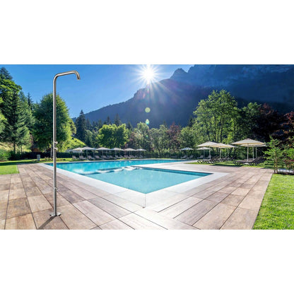 Душ за външен монтаж от неръждаема стомана | Pool Supplies