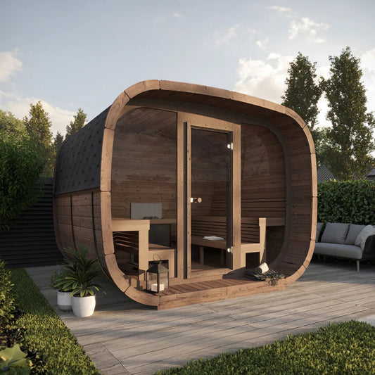 Градинска сауна за 6-8 души Cubus Premium | EU