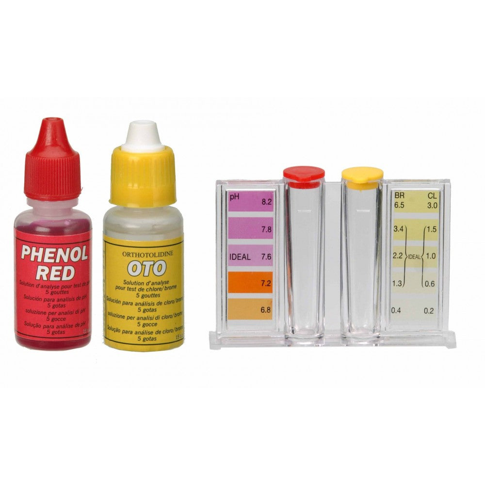 Комплект реактиви с тестер за pH, хлор и бром | Pool Supplies