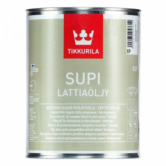 Масло за дървени скари Supi Floor Oil Lattiaöljy | Tikkurila