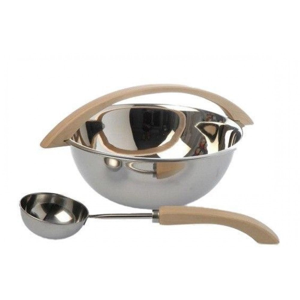 Метално ведро за сауна с черпак от неръждаема стомана Luxury | Spa Supplies