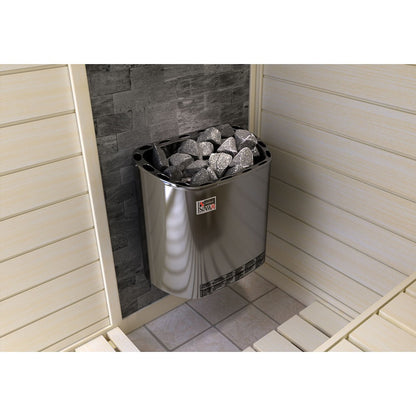 Печка за сауна Scandia 4.5kW-9kW с външно управление | Sawo