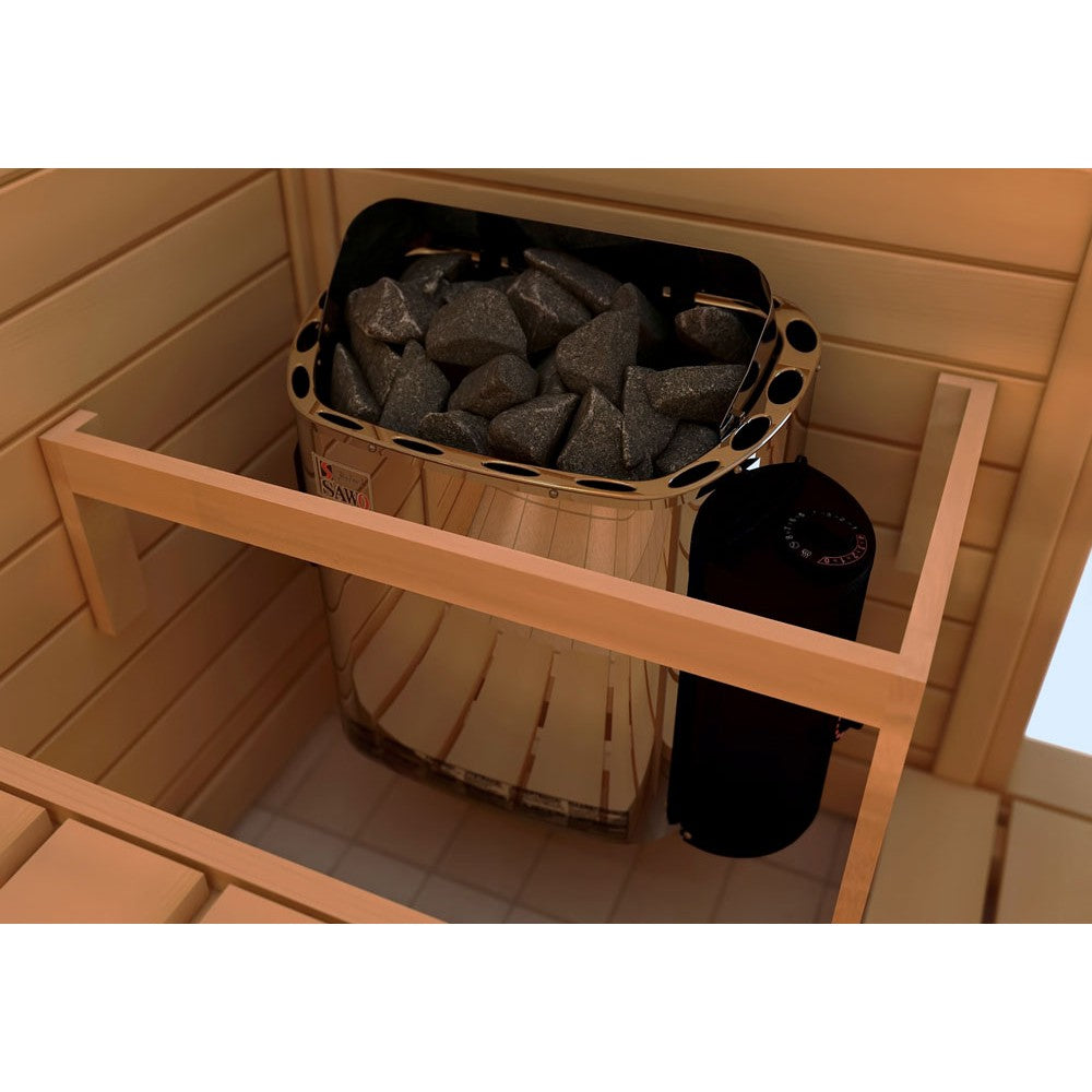 Печка за сауна Scandia 4.5kW-9kW с външно управление | Sawo