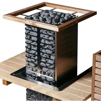 Печка за сауна Steel 6.0kW-10.5kW с външно управление | Huum