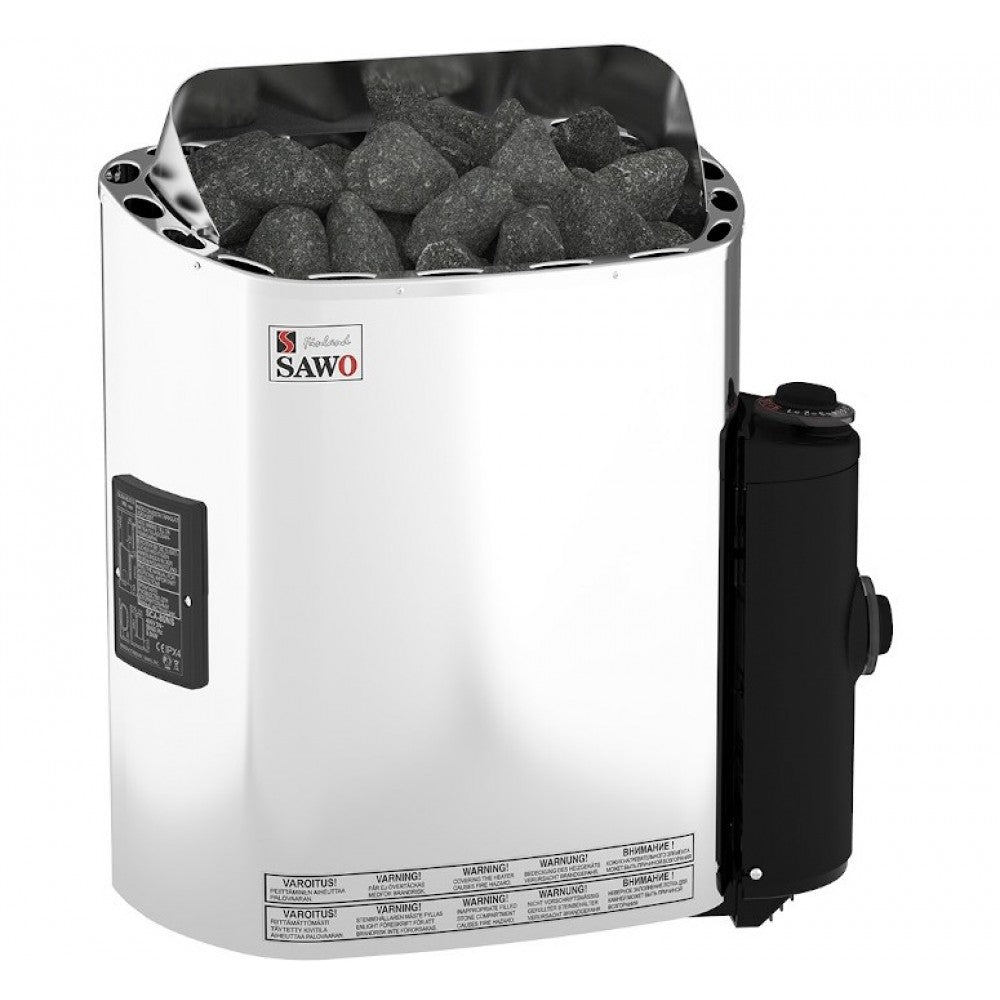 Печка за сауна Scandia 4.5kW-9kW с вградено управление | Sawo