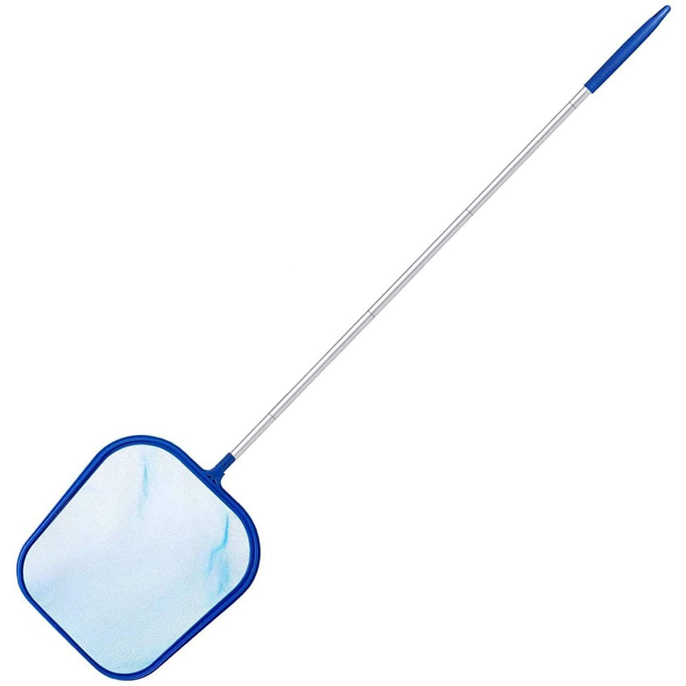 Плитко кепче с алуминиев прът 122см за почистване на басейн | Pool Supplies