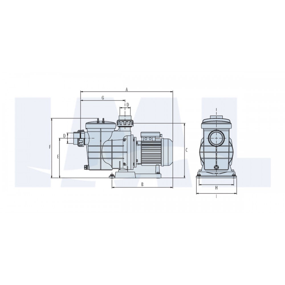 Помпа за басейн с предфилтър New Mini Pump | IML