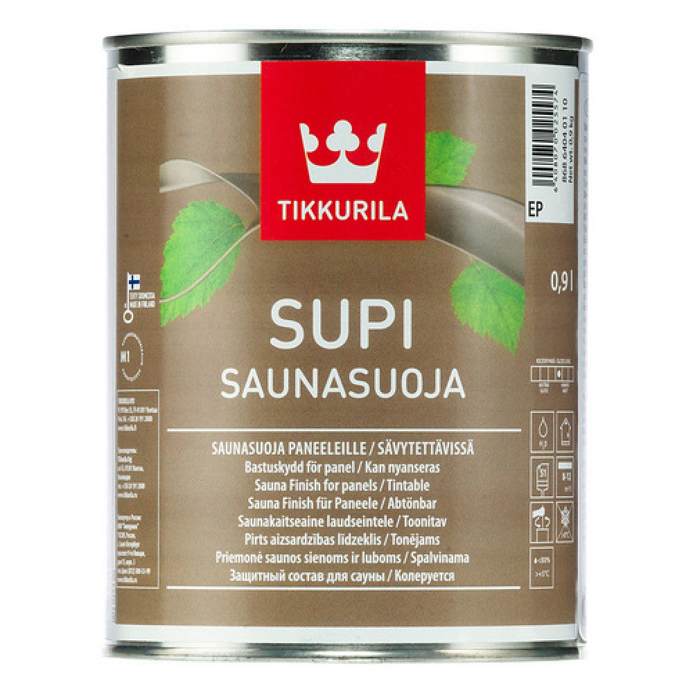 Препарат за защита на дървен материал за сауна Saunasuoja | Tikkurila