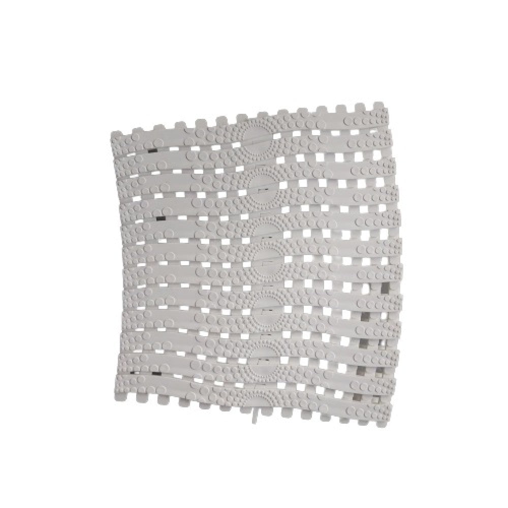 Решетка за басейн с преливник 245мм гъвкава, бяла | Pool Supplies