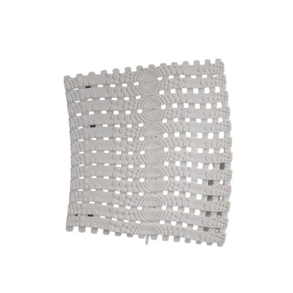 Решетка за басейн с преливник 245мм гъвкава, бяла | Pool Supplies