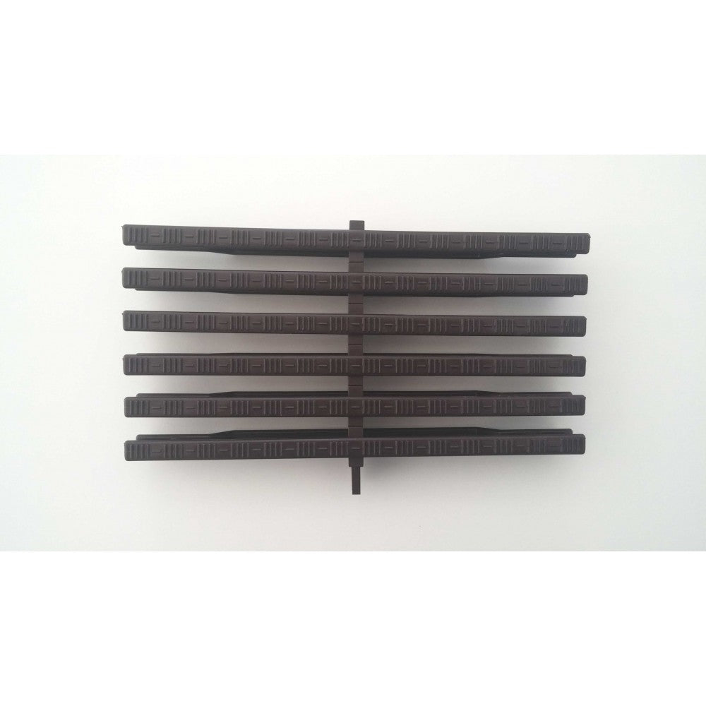 Решетка за басейн с преливник 242мм гъвкава, тъмнокафява | Pool Supplies