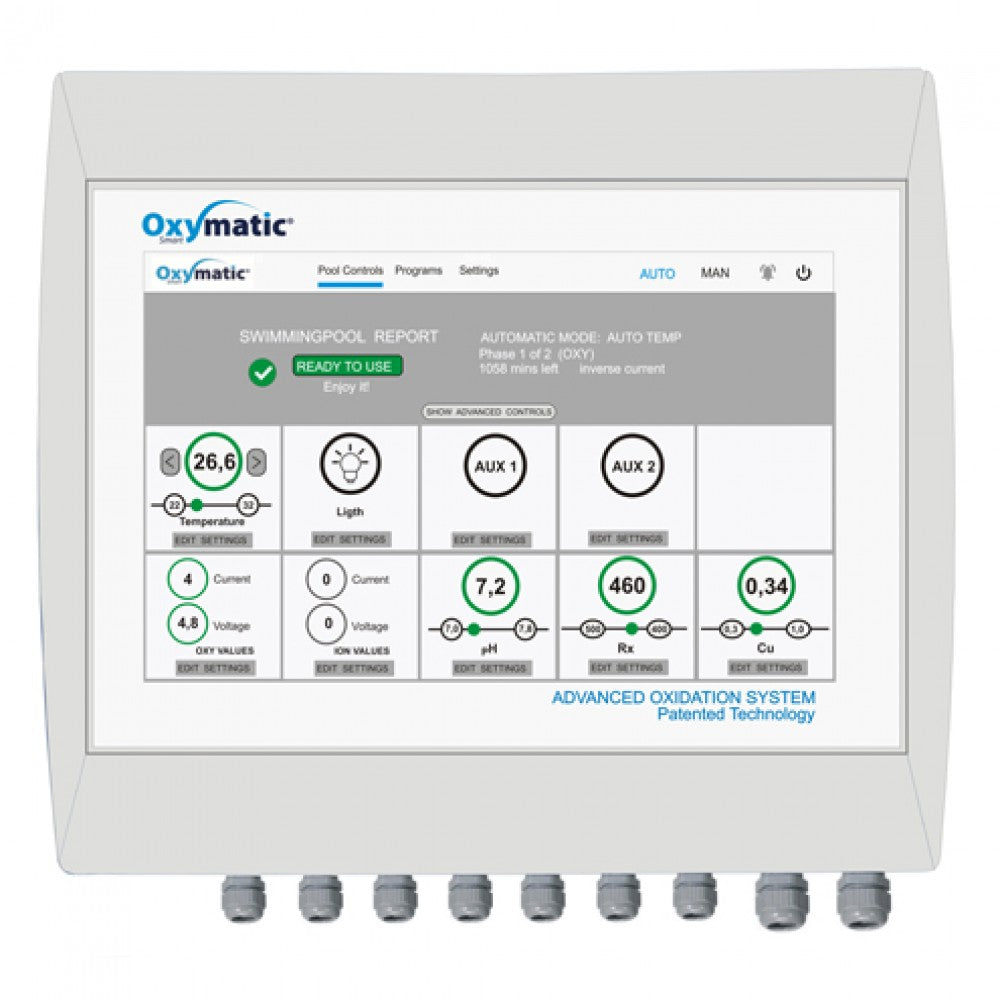 Система за хидролиза за басейн с обем до 80m³ Oxymatic Smart Plus 80 | Microdos