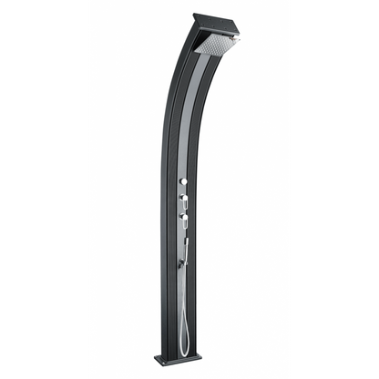 Соларен душ за външен монтаж 40л Dada Curve Anthracite | Formidra