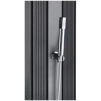 Соларен душ за външен монтаж 40л Dada Curve Anthracite | Formidra