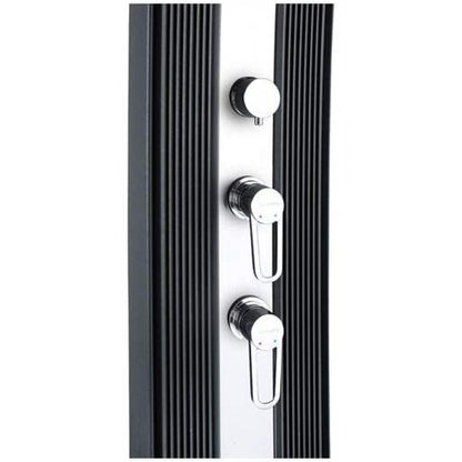 Соларен душ за външен монтаж 40л Dada Curve Anthracite Inox | Formidra