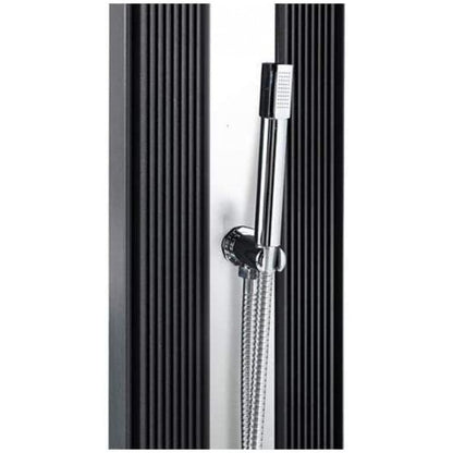 Соларен душ за външен монтаж 40л Dada Curve Anthracite Inox | Formidra