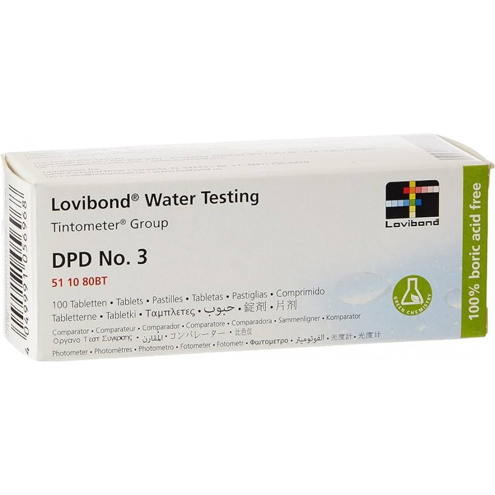 Таблетки за измерване на хлор DPD3 | Lovibond