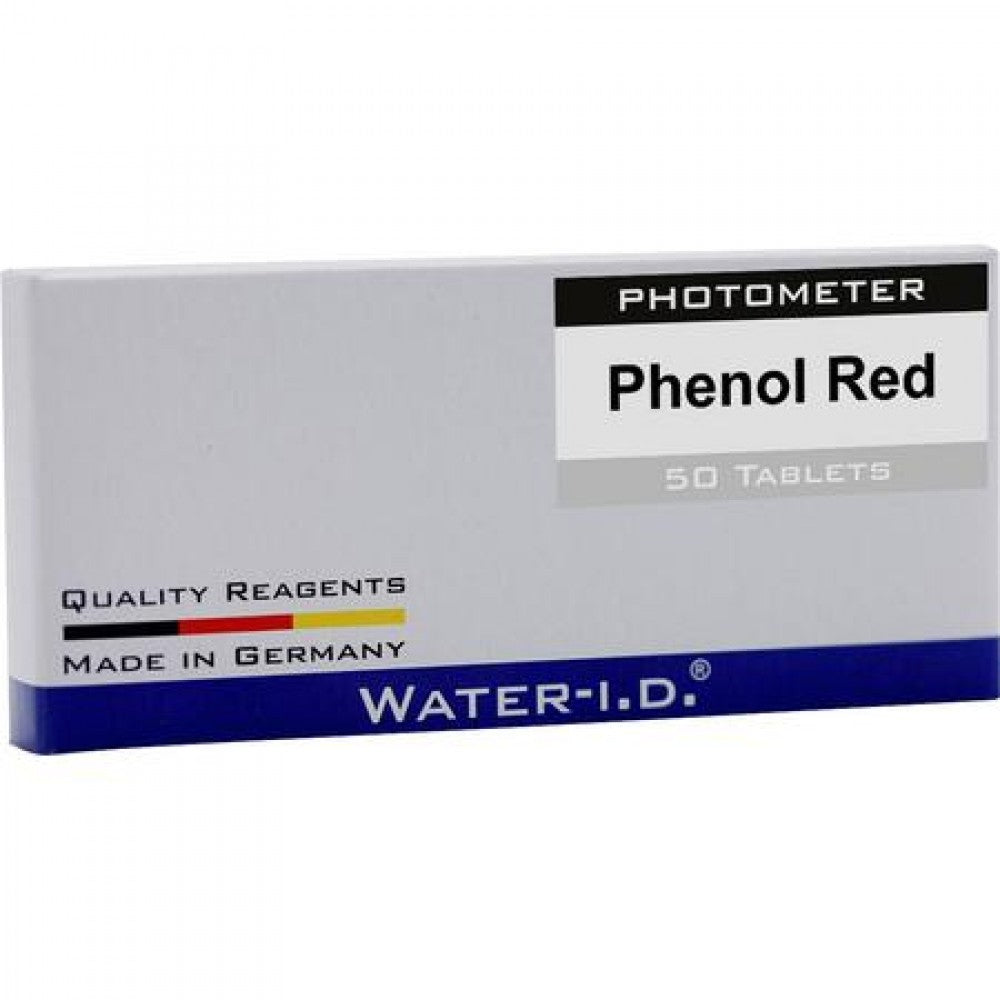 Таблетки за измерване нивото на pH Phenol Red | EU