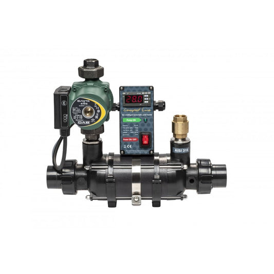 Топлообменник за басейн D-KWT Compact 46-84kW | EU