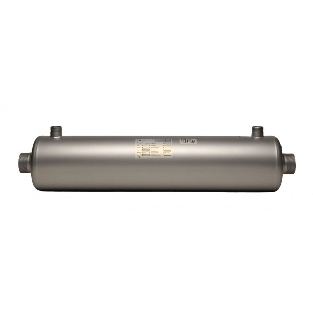 Топлообменник за басейн от титаний D-TWT 42-154kW | EU