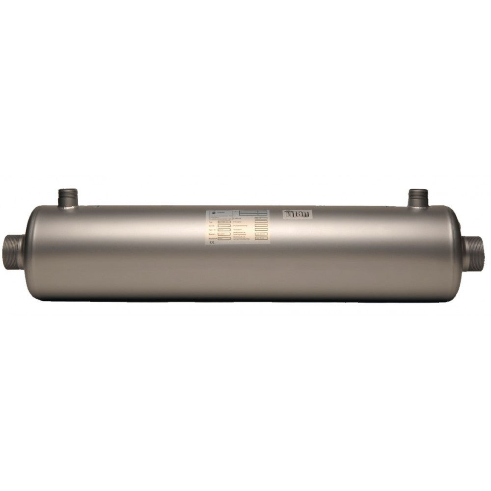 Топлообменник за басейн от титаний D-TWT 42-154kW | EU