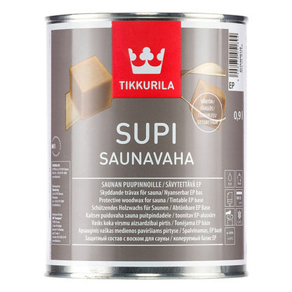 Вакса за обработка на дървени повърхности в сауни Saunavaha | Tikkurila