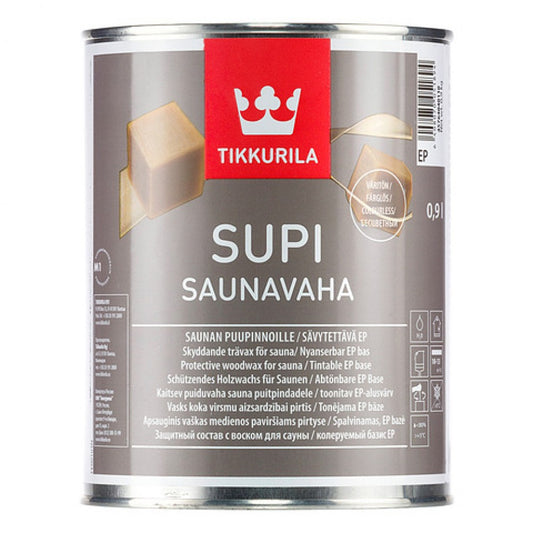 Вакса за обработка на дървени повърхности в сауни Saunavaha | Tikkurila