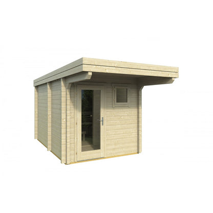 Външна сглобяема сауна Eero Flat 244 x 387 см | EU